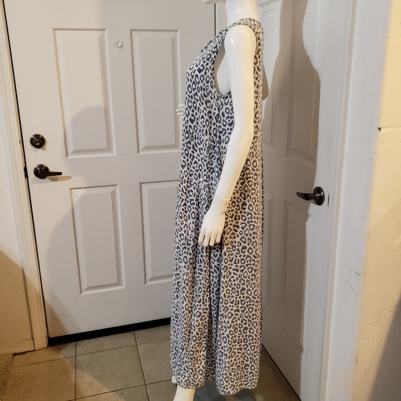 Emerson fry sleeveless leopard caftan size XS-SMALL - Picture 2 of 9